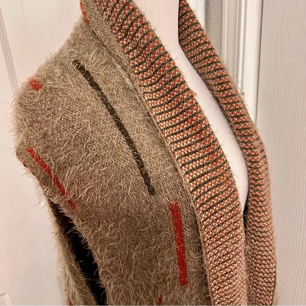 Sleeveless Cardigan Sweater A2*